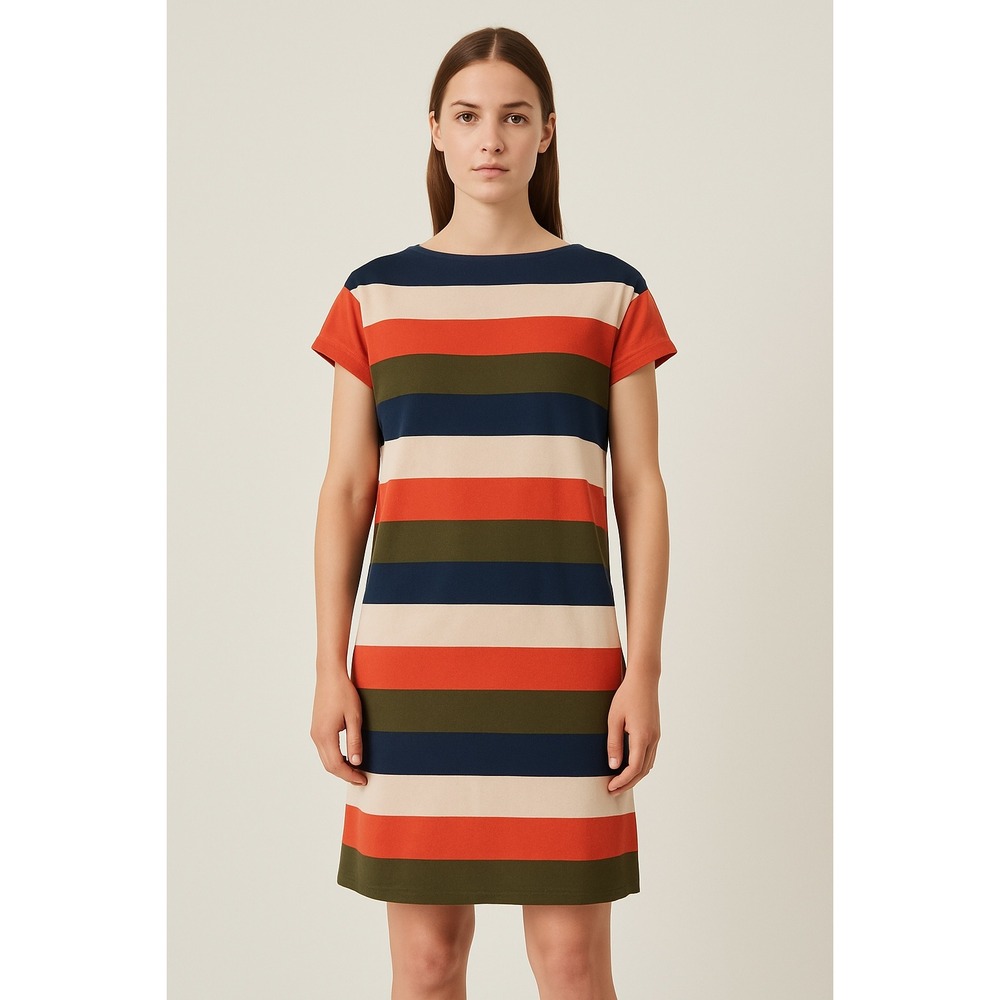 YMC You Must Create London NWT Striped T-Shirt Dress Multicolor- Size Medium